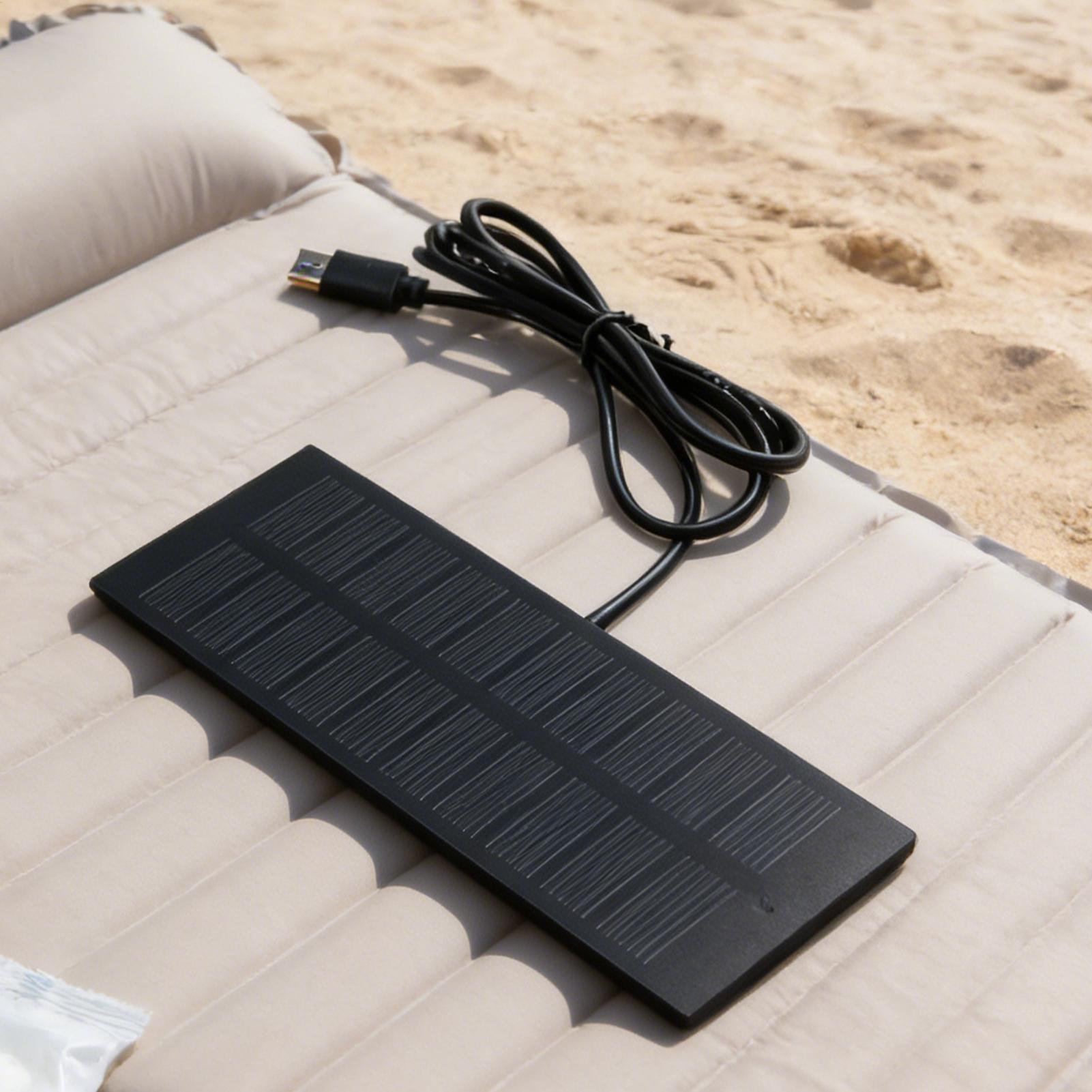 Painel Solar Portátil 5W 5V, C - Solar Emergency Charger avaliação e preço