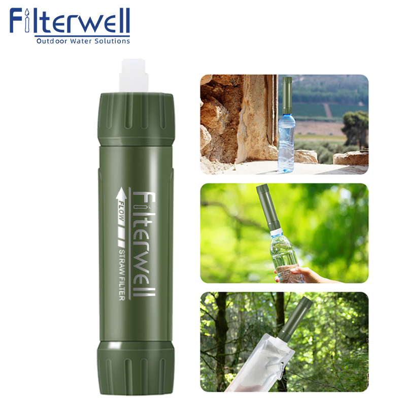 Filterwell Green Mini Viagem F - Water Purification Straw avaliação e preço